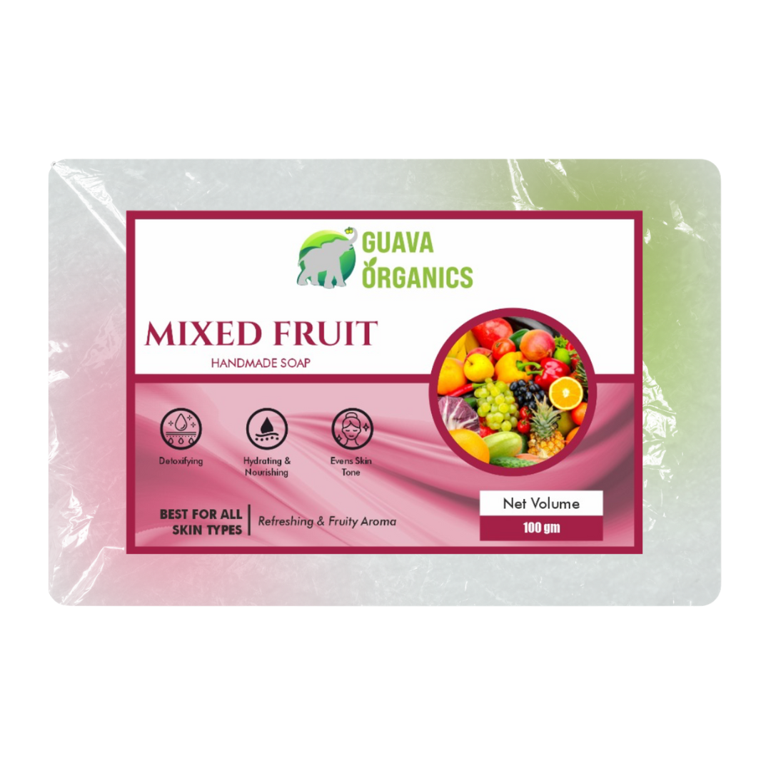 Mixed Fruit Soap - 100 Grams Pack of 2