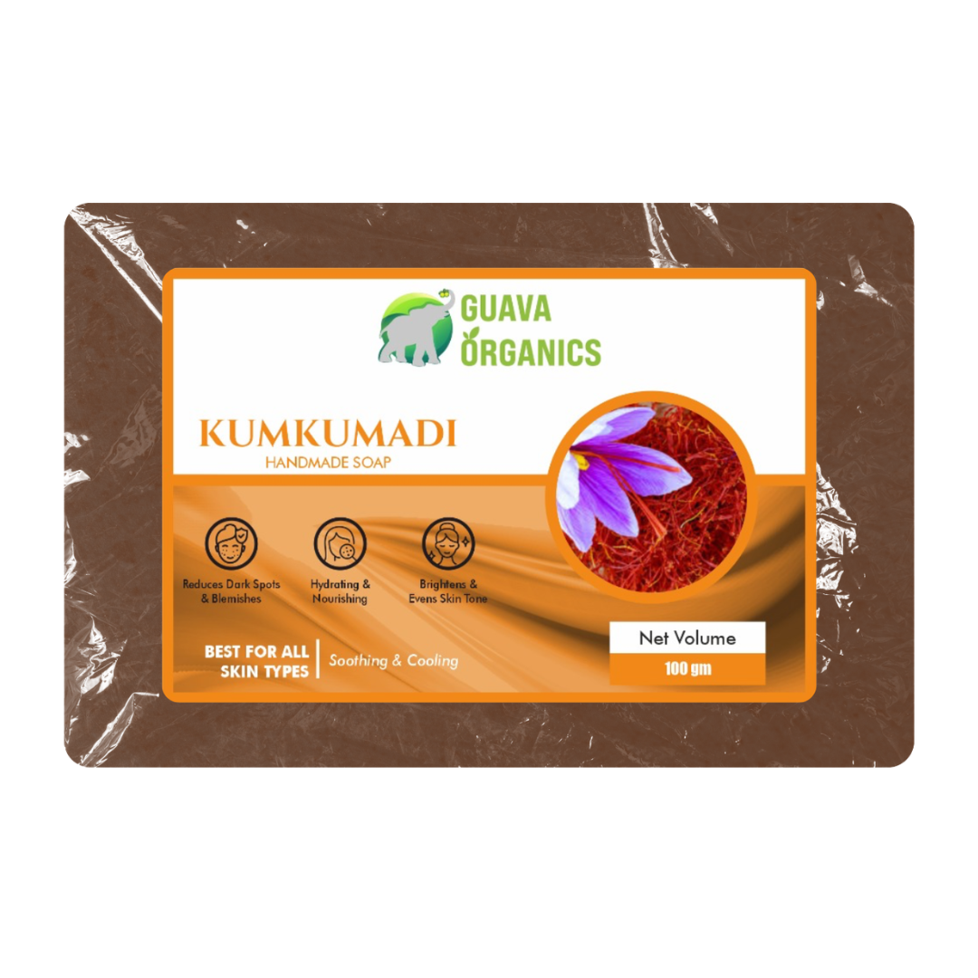 Kumkumadi Handmade Soap – 100g Pack of 2
