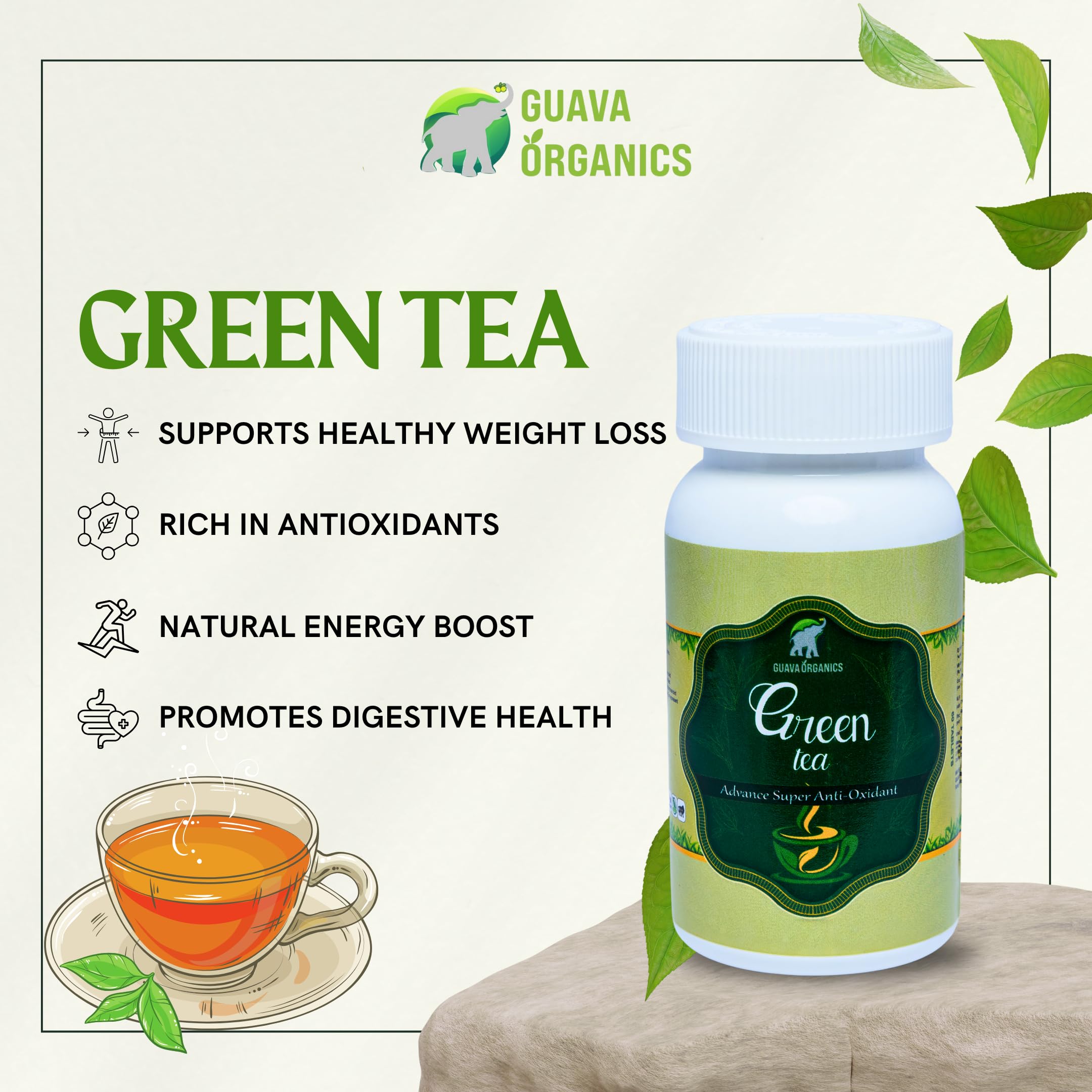Green Tea Tablets | Immunity Booster
